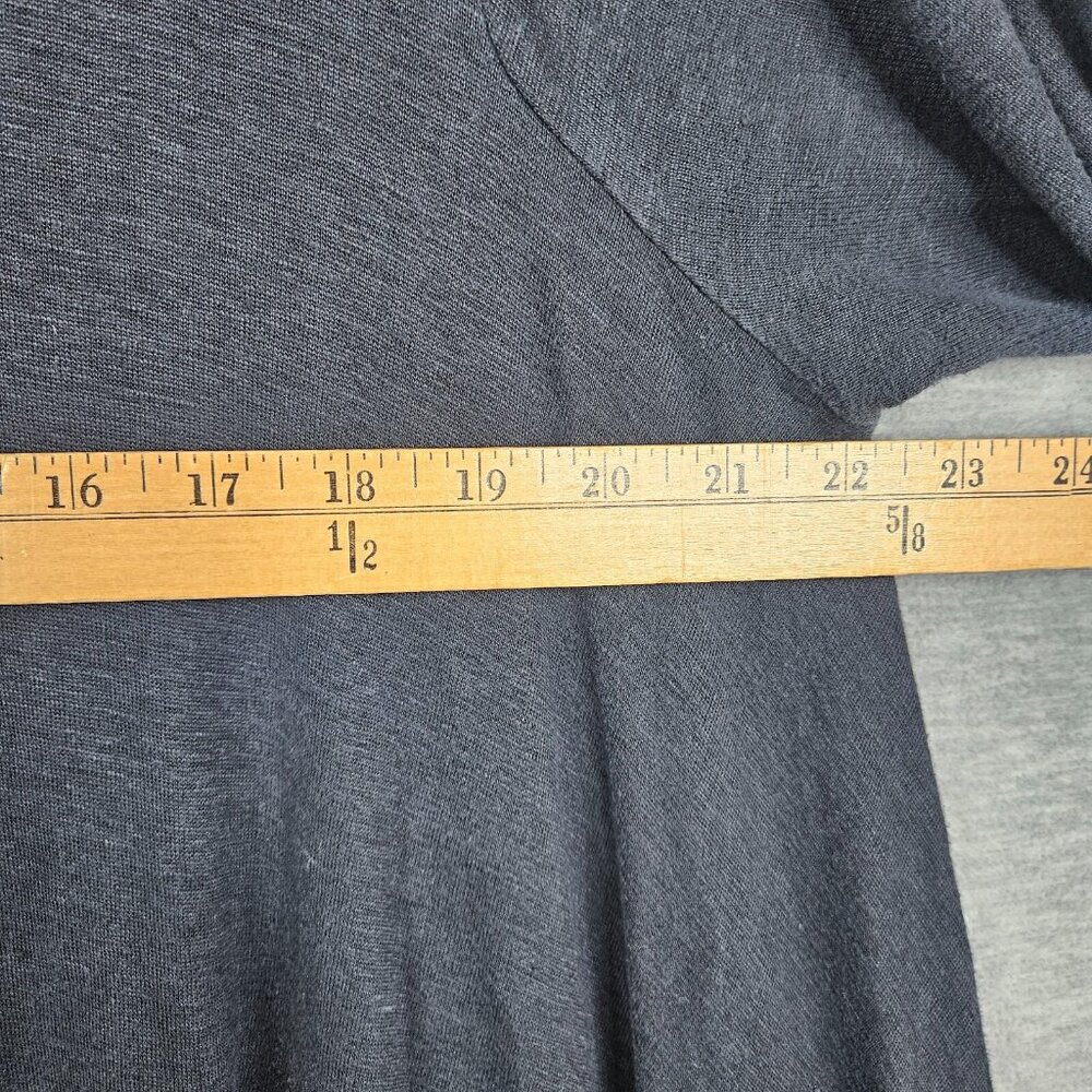 Ruti Women’s Stretch Hemp Long Sleeve Asymmetrical Tunic Oversize Top Size 1 - Picture 5 of 9